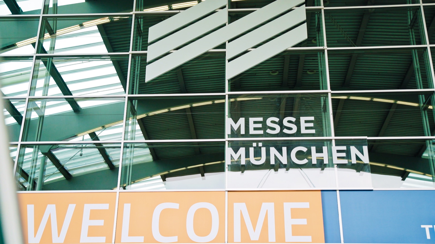 Messe München 展馆欢迎标识